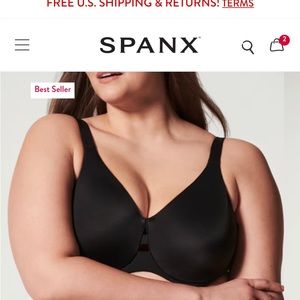 SPANX MInimizer LOW PROFILE BRA 38 DDD